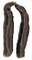 The Costume Center White Round Braid Women Adult Halloween Wig Costume Accessory - One Size